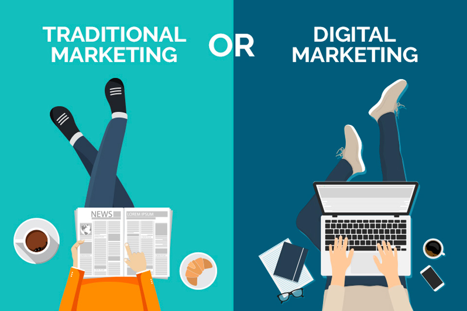 Traditional Marketing vs Digital Marketing: Key Differences Explained