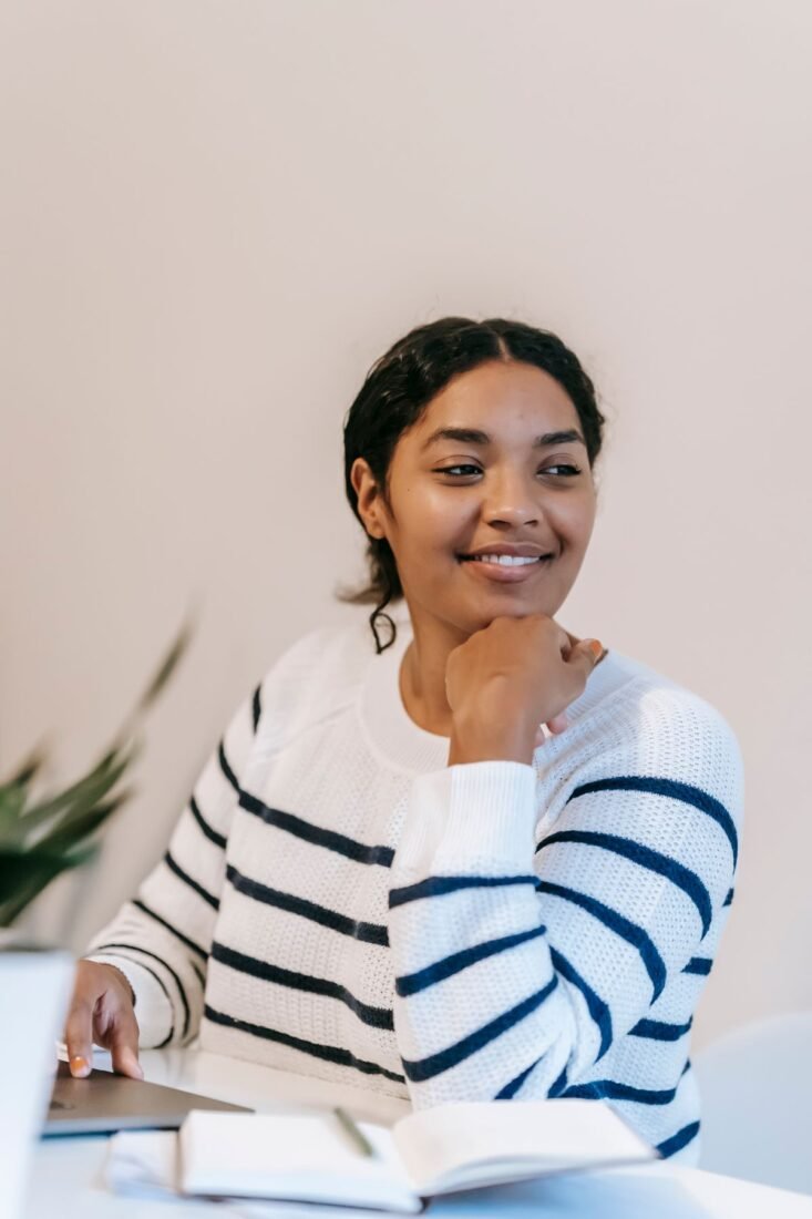 Livitha Manoj mentoring a digital marketing student